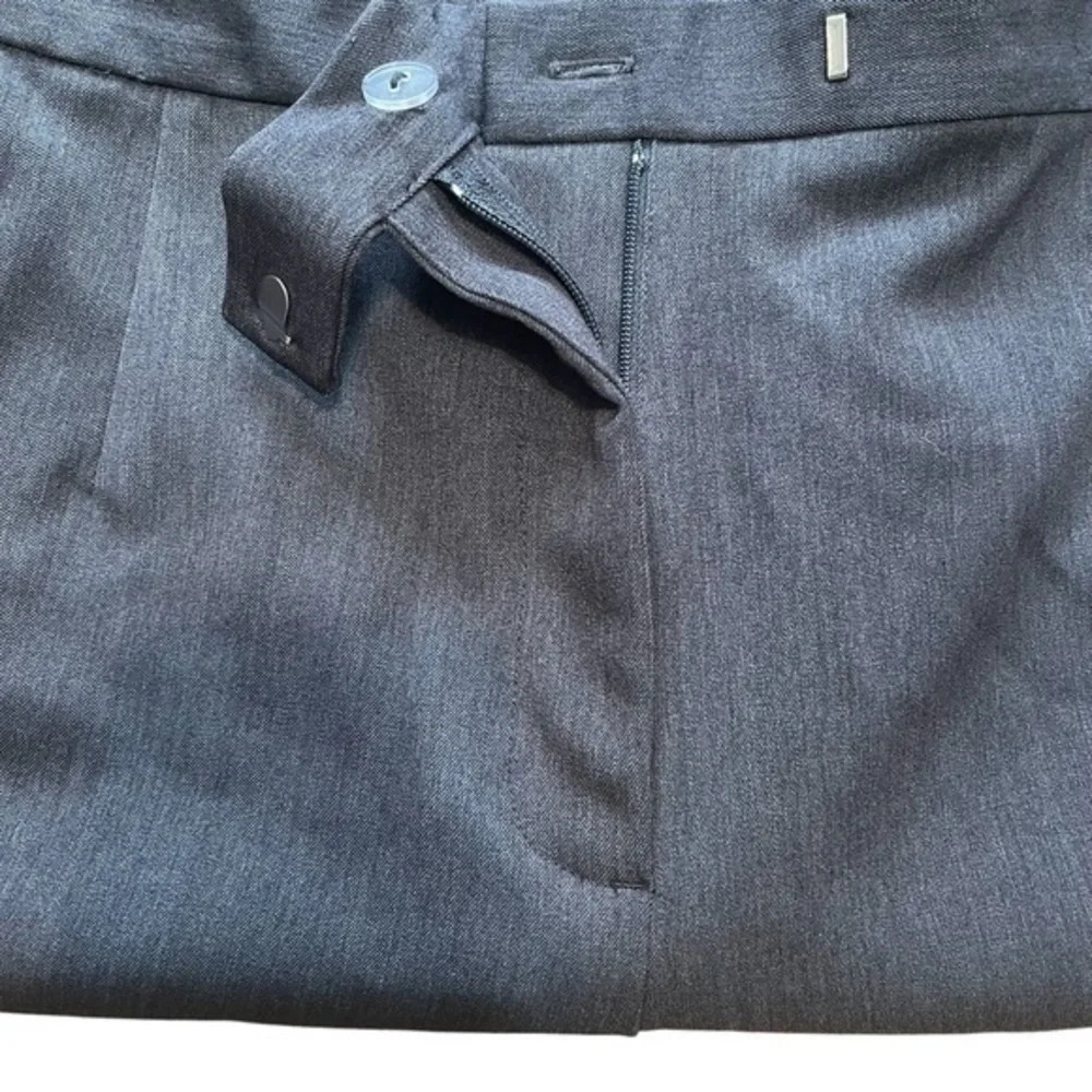 Dressbarn Woman Gray Trousers NWT 16W Short Plus Size Dress Pants Office 36X27 - Picture 6 of 9